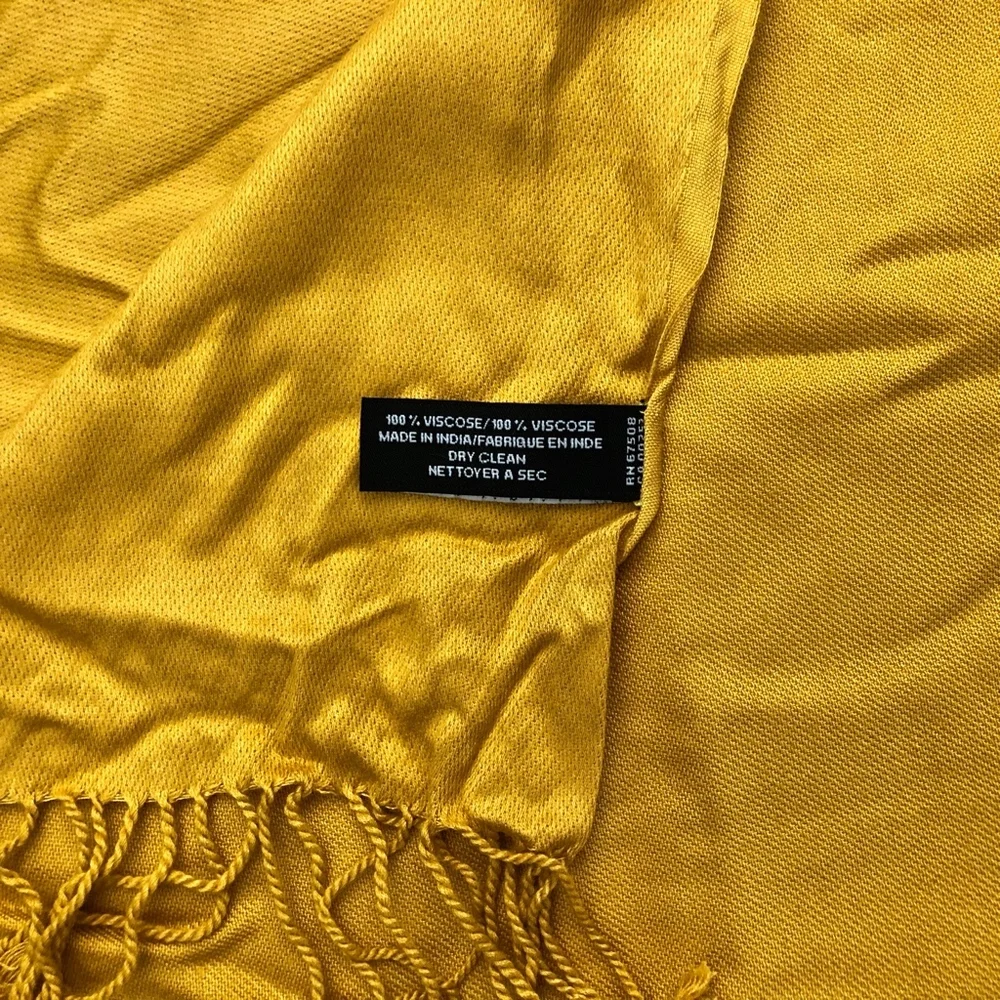 NEW JONES NEW YORK Mustard Color Scarf